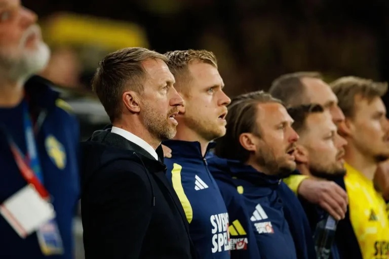 Suède Graham Potter annonce une liste pleine de surprises
