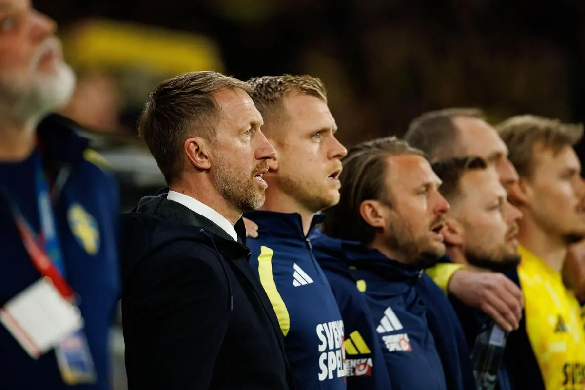Suède Graham Potter annonce une liste pleine de surprises