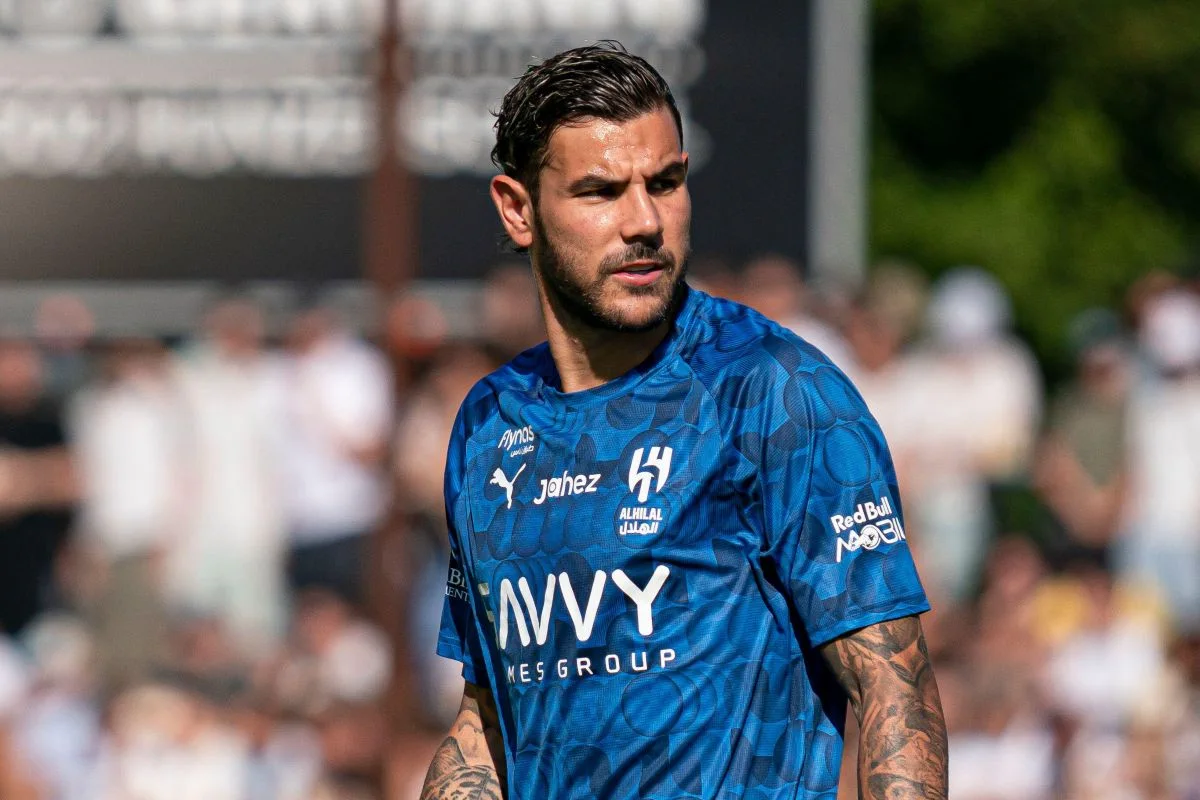 Theo Hernandez sous le maillot d'Al-Hilal @Alamy