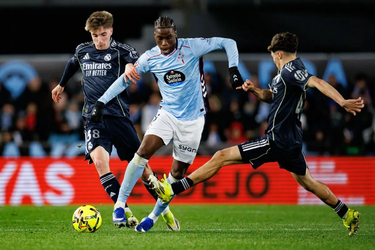 Ilaix Moriba sous le maillot du Celta Vigo @Alamy