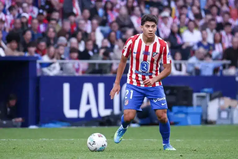 Obed Vargas sous le maillot de l'Atlético @Alamy