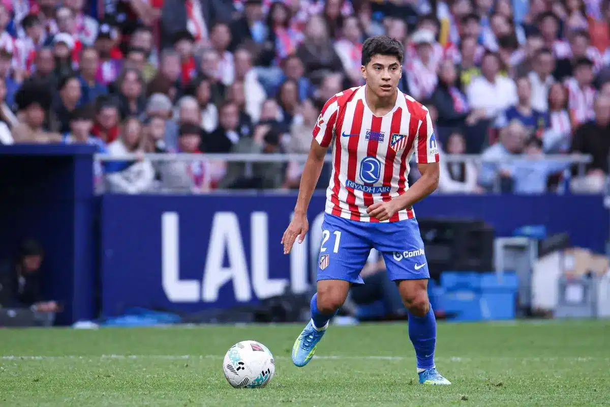 Obed Vargas sous le maillot de l'Atlético @Alamy