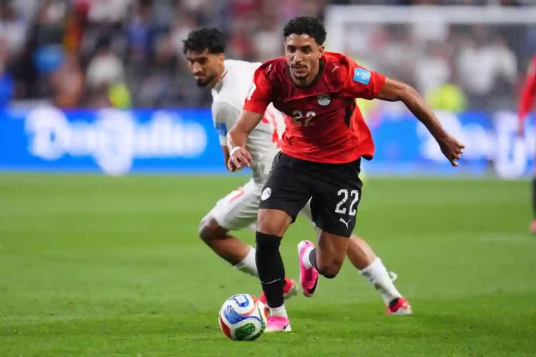 Omar Marmoush avec l'Egypte