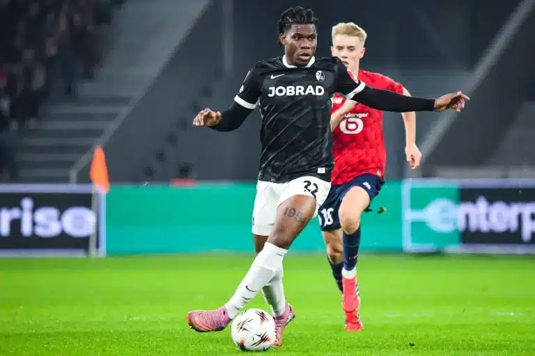 Cyriaque Irié sous la maillot de Fribourg