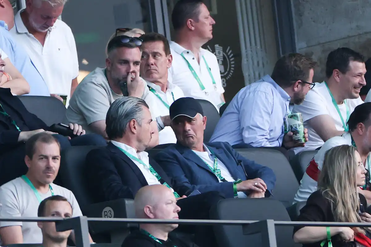 José Mourinho pas d'accord avec Florentino Perez ©Alamy