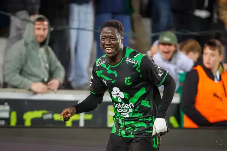 Oumar Diakité avec le Cercle Bruges