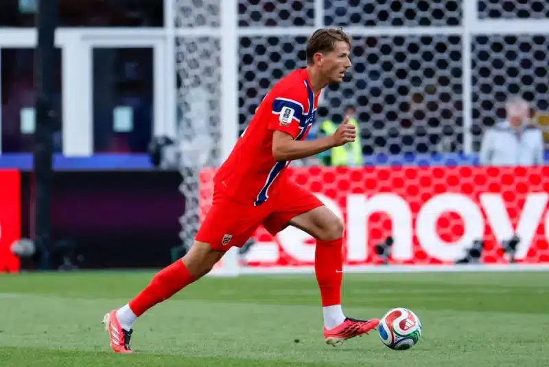 Sander Berge avec la Norvège
