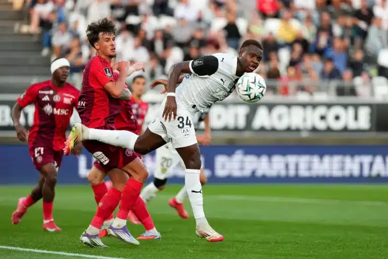 Siaka Bakayoko sous le maillot d'Amiens