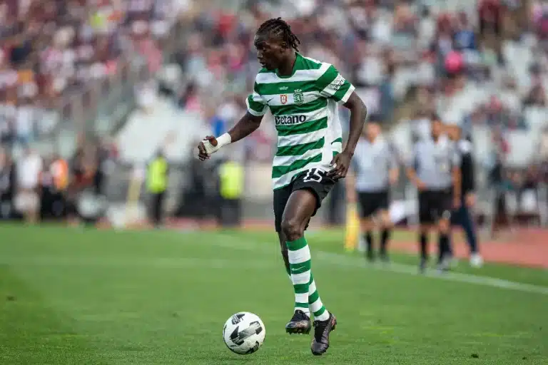 Souleymane Faye sous le maillot du Sporting CP