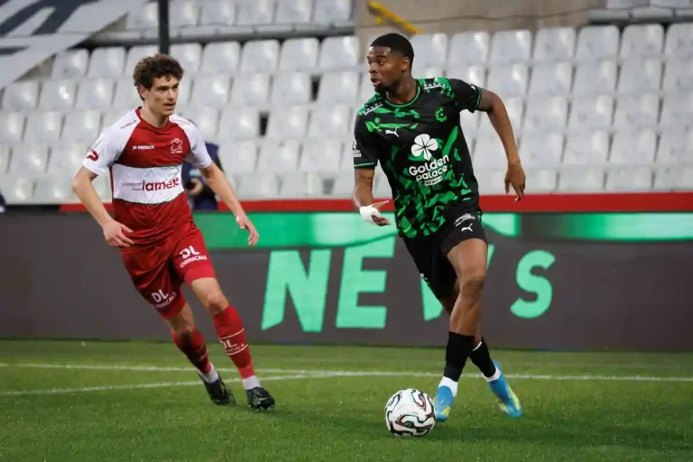 Steve Ngoura avec le Cercle Bruges