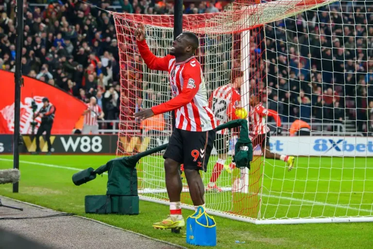 Brian Brobbey sous les couleurs de Sunderland @Alamy