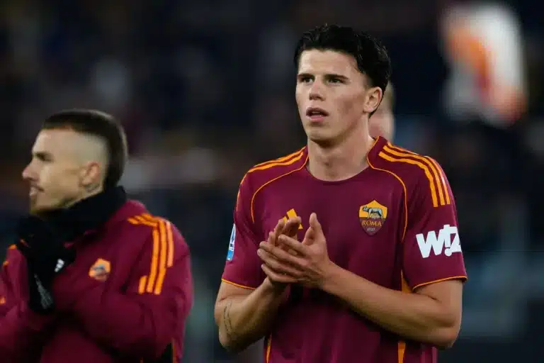 Alessandro Romano sous le maillot de la Roma @Alamy