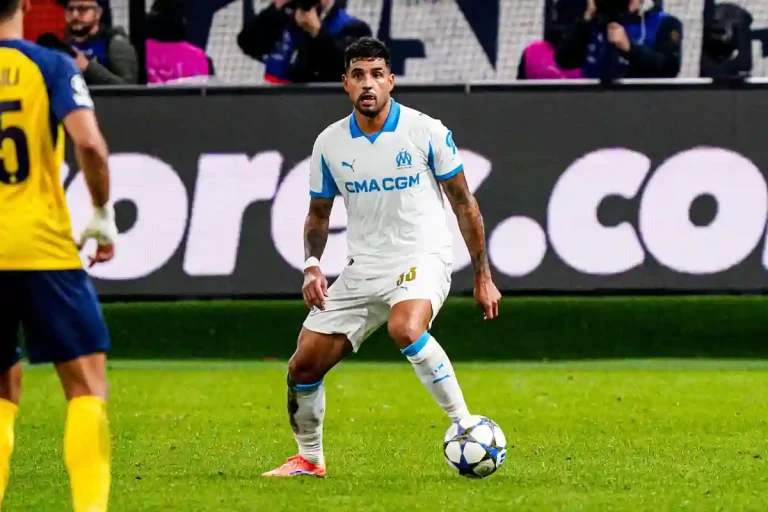 Emerson Palmieri sous le maillot de l'OM