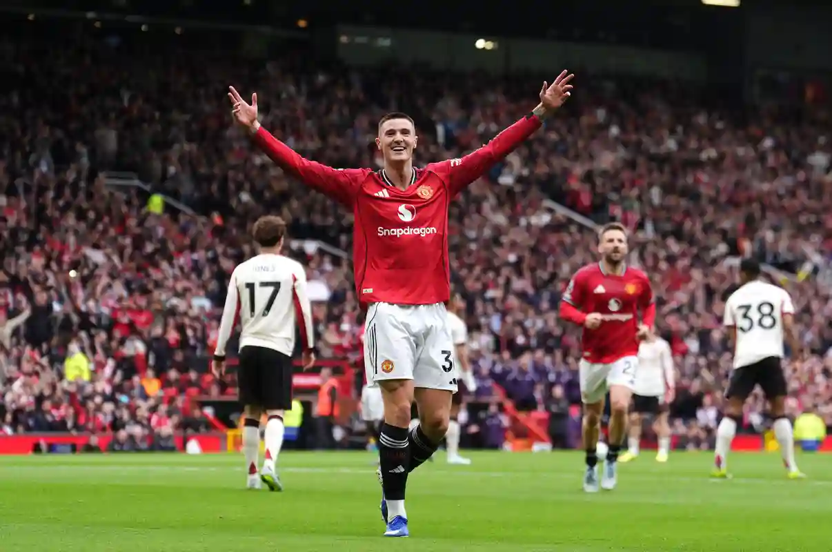 Benjamin Šeško sous le maillot de Manchester United