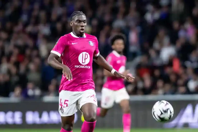 Alexis Vossah avec le Toulouse FC