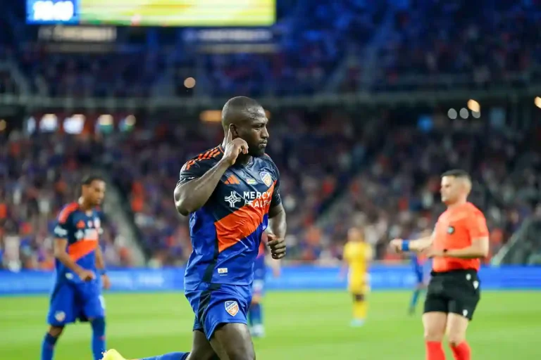 Kevin Denkey sous le maillot de Cincinnati