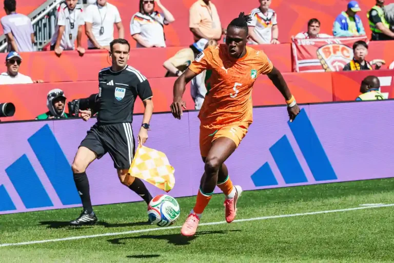 Wilfried Singo avec la Côte d'Ivoire