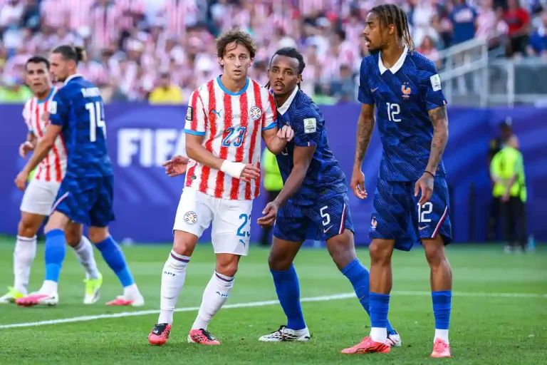 Matías Galarza avec le Paraguay