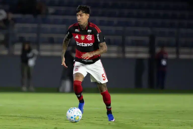 Erick Pulgar sous le maillot de Flamengo