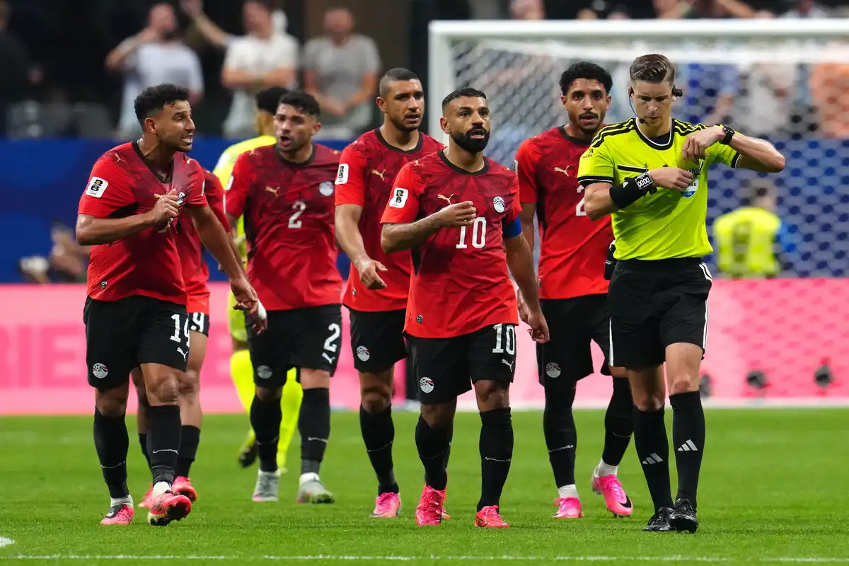 François Letexier dans le match Argentine vs Egypte ©Alamy
