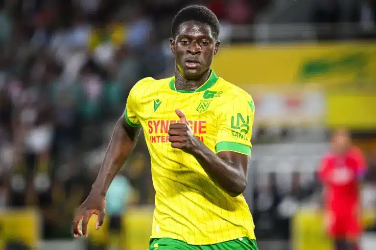 Herba Guirassy sous le maillot de Nantes