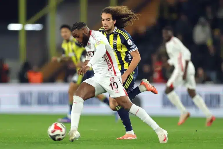 Olivier Ntcham sous le maillot de Samsunspor