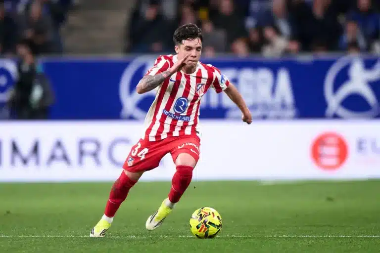 Julio Diaz sous le maillot de l'Atlético @Alamy
