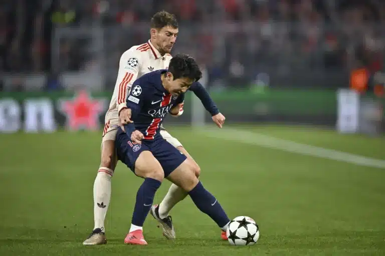 Kang-In Lee sous le maillot du PSG @Alamy