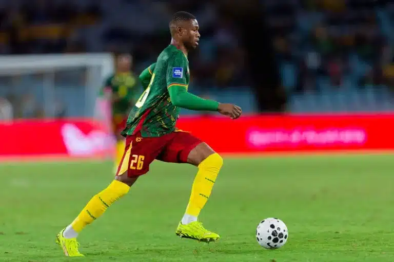 Christian Kofane sous le maillot du Cameroun @Alamy