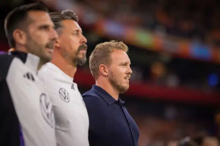 Julian Nagelsmann à la tête de la sélection allemande @Alamy
