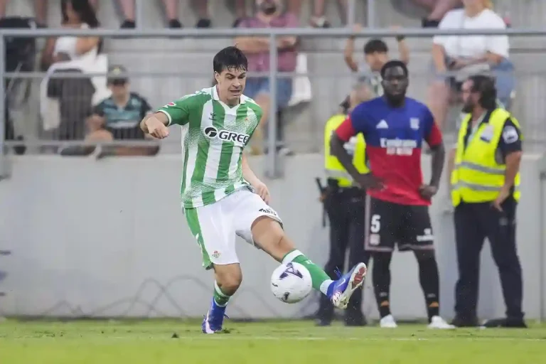 Gonzalo Petit sous le maillot du Bétis Séville