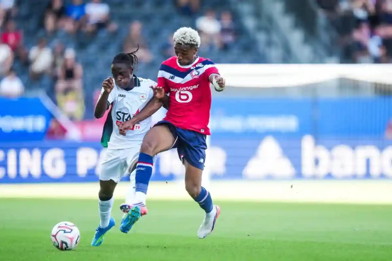Noah Edjouma sous le maillot du LOSC