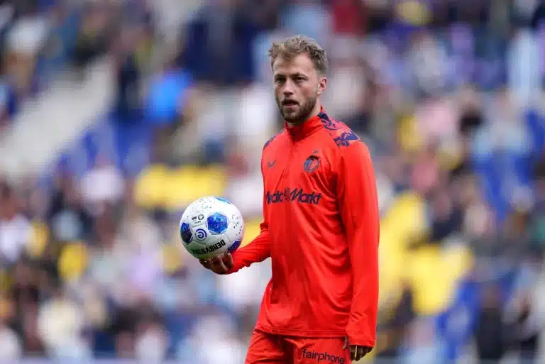 Casper Tengstedt avec Feyenoord