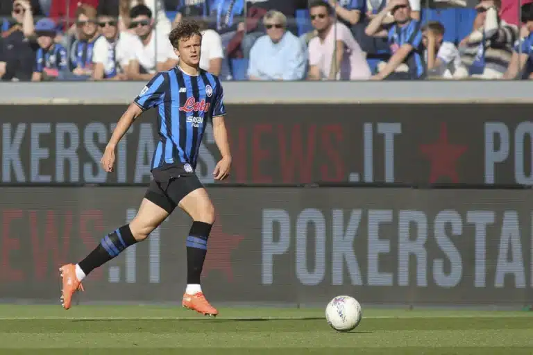 Giorgio Scalvini sous le maillot de l'Atalanta