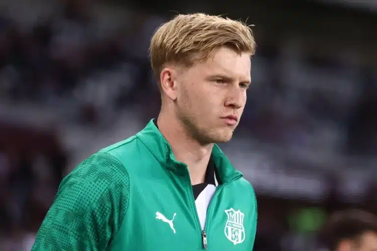 Josh Doig avec Sassuolo