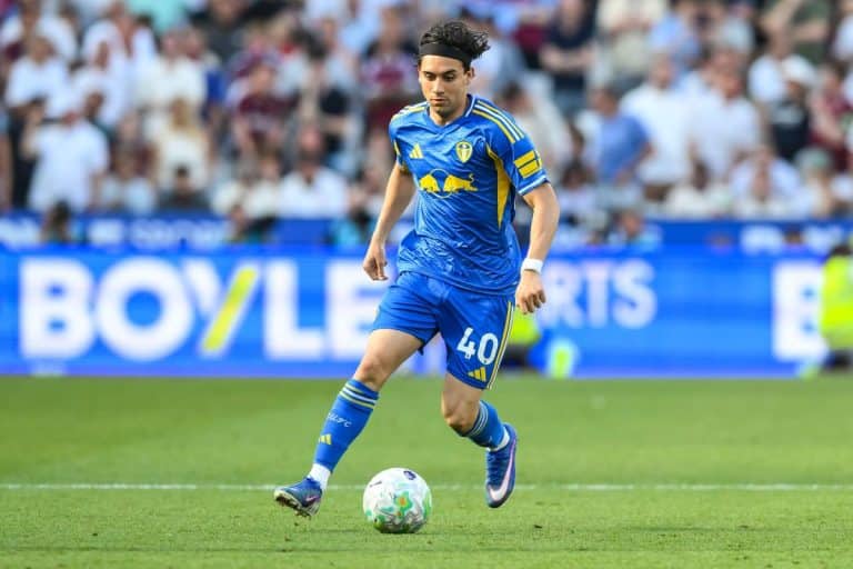 Buonanotte sous le maillot de Leeds @Alamy