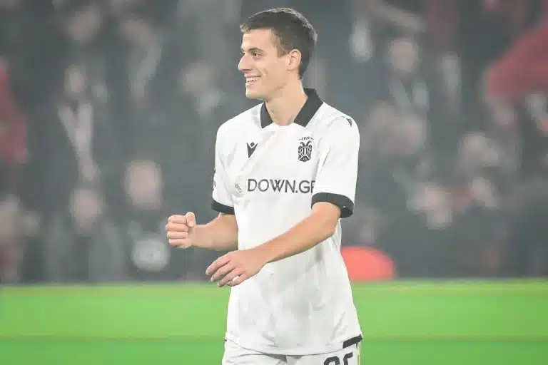 Giannis Konstantelias sous les couleurs du PAOK @Alamy