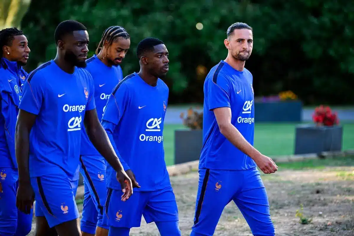 EDF : Dayot Upamecano et Ousmane Dembélé en roue libre
