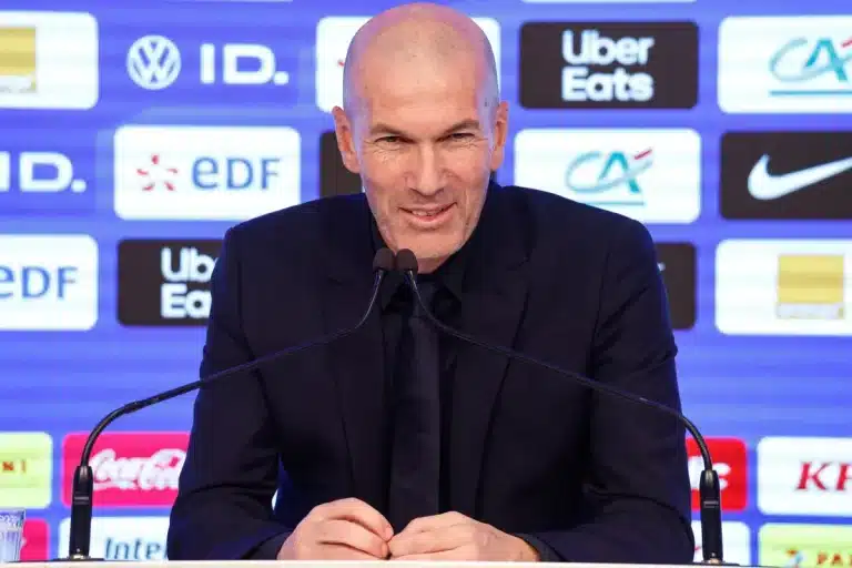 EDF Zinedine Zidane lâche sa première liste