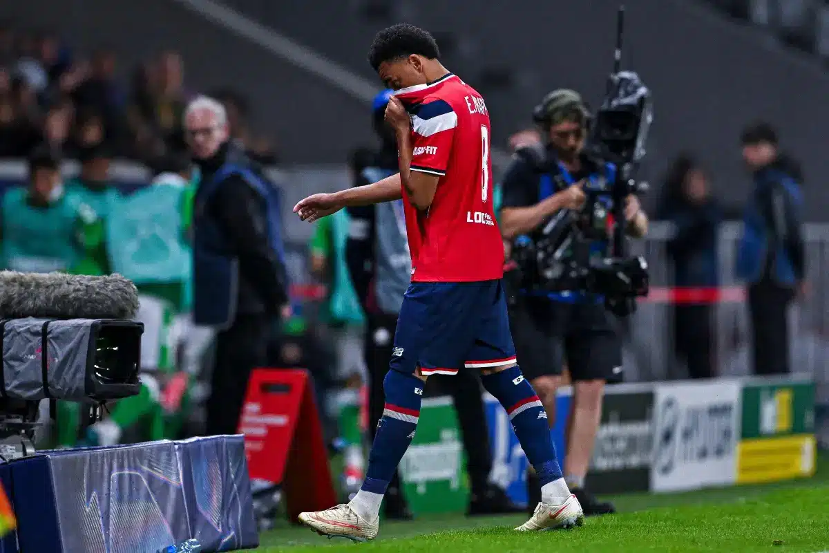 Lille : Le message d&rsquo;excuse d&rsquo;Ethan Mbappé après son expulsion