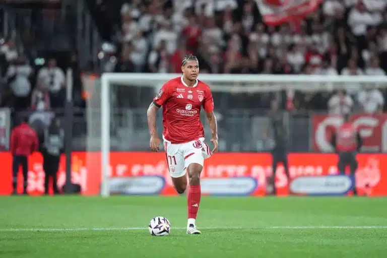Raphaël Le Guen sous le maillot de Brest