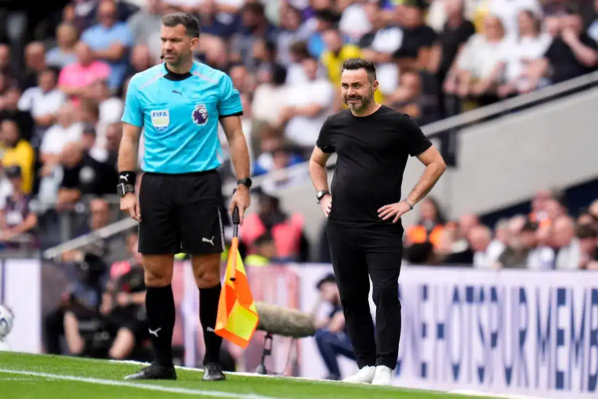 Tottenham a peur de licencier Roberto De Zerbi