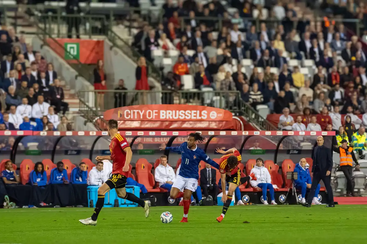 EdF : La célébration géniale de Zidane sur le but d&rsquo;Olise