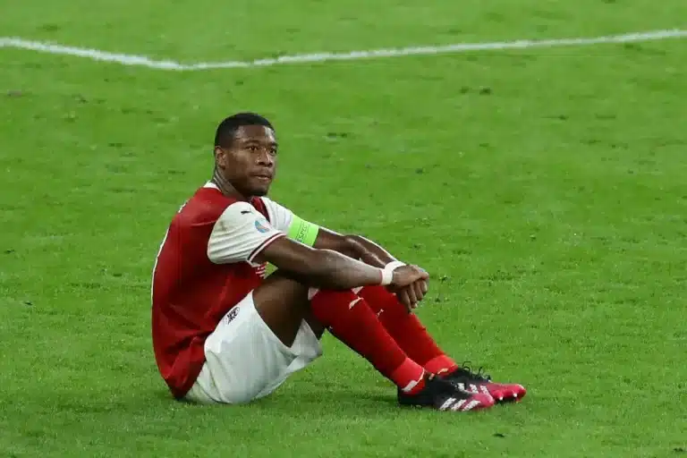 David Alaba sous le maillot de l'Autriche @Alamy