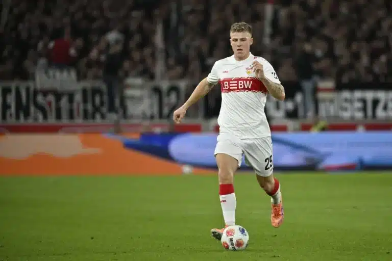 Jeltsch sous le maillot de Stuttgart @Alamy
