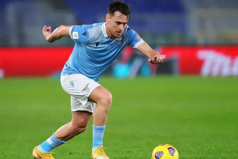 Patric sous le maillot de la Lazio @Alamy