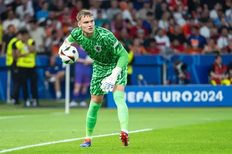 Bart Verbruggen avec la sélection néerlandaise @Alamy