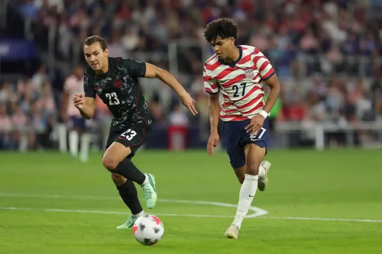Mathis Albert sous le maillot des USA
