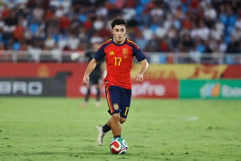 Jan Virgili avec le maillot de l'Espagne