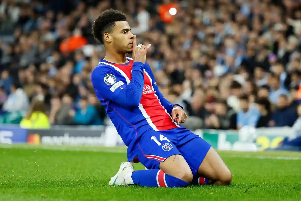 Désiré Doué buteur avec le PSG